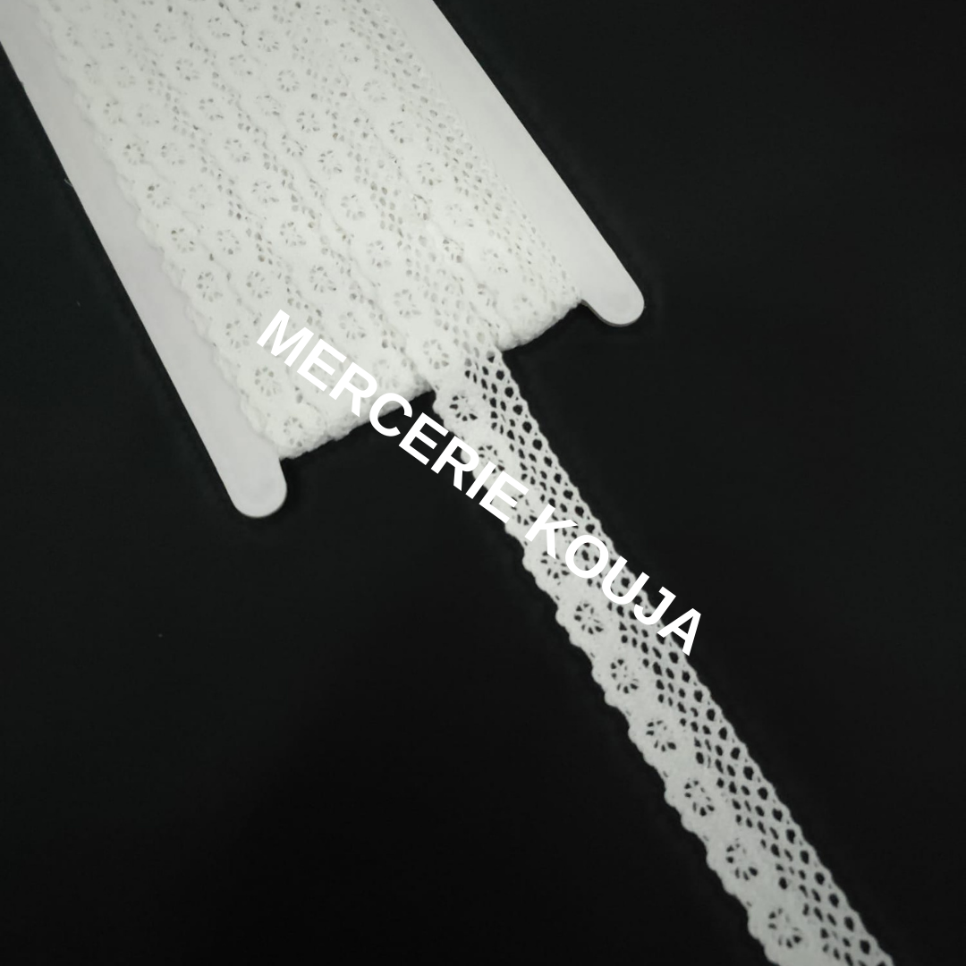 DANTELA BUMBAC LUX TEX 2.5CM