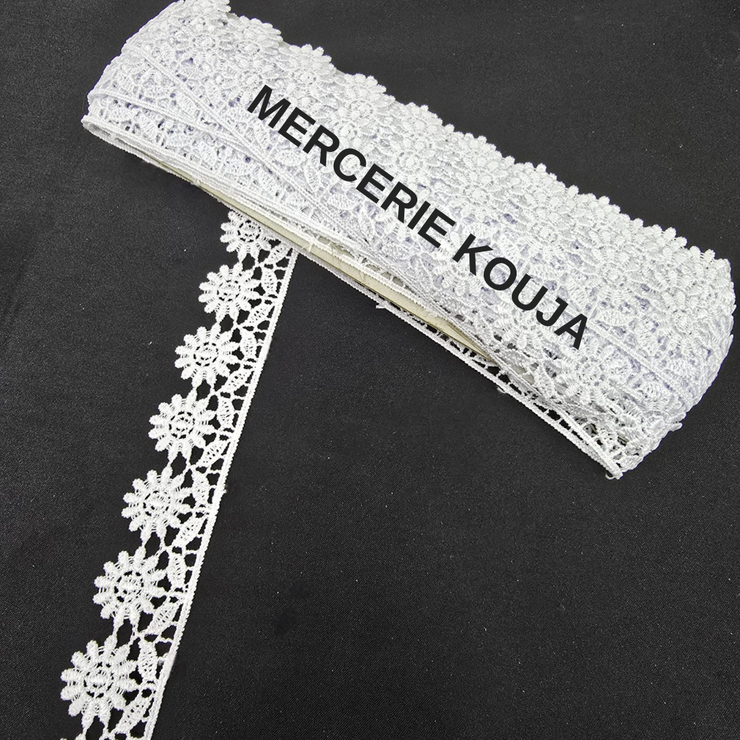 DANTELA POLIESTER LUX TEX 3CM