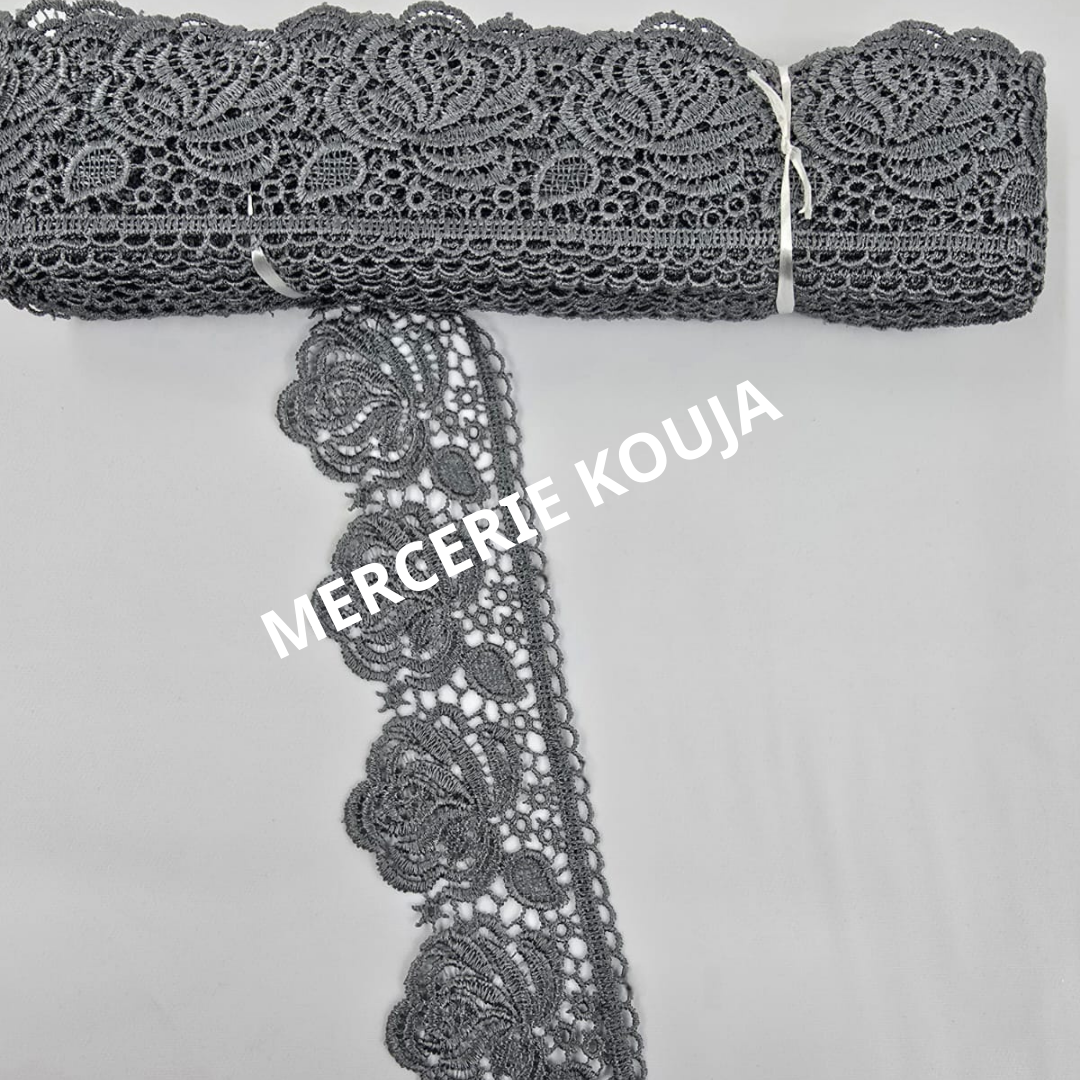 DANTELA POLIESTER LUX TEX 6CM