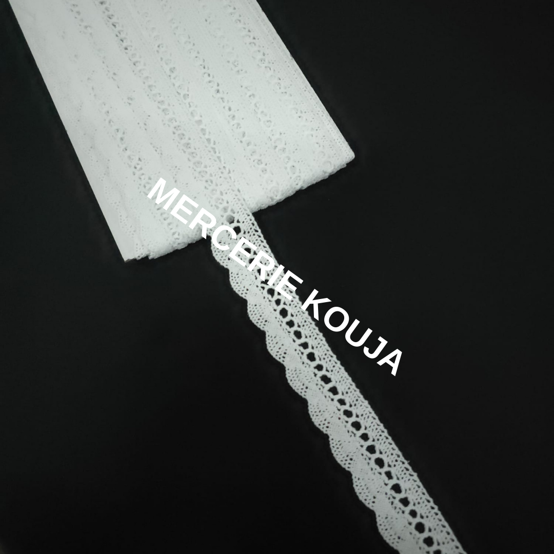 DANTELA BUMBAC LUX TEX 2.5CM