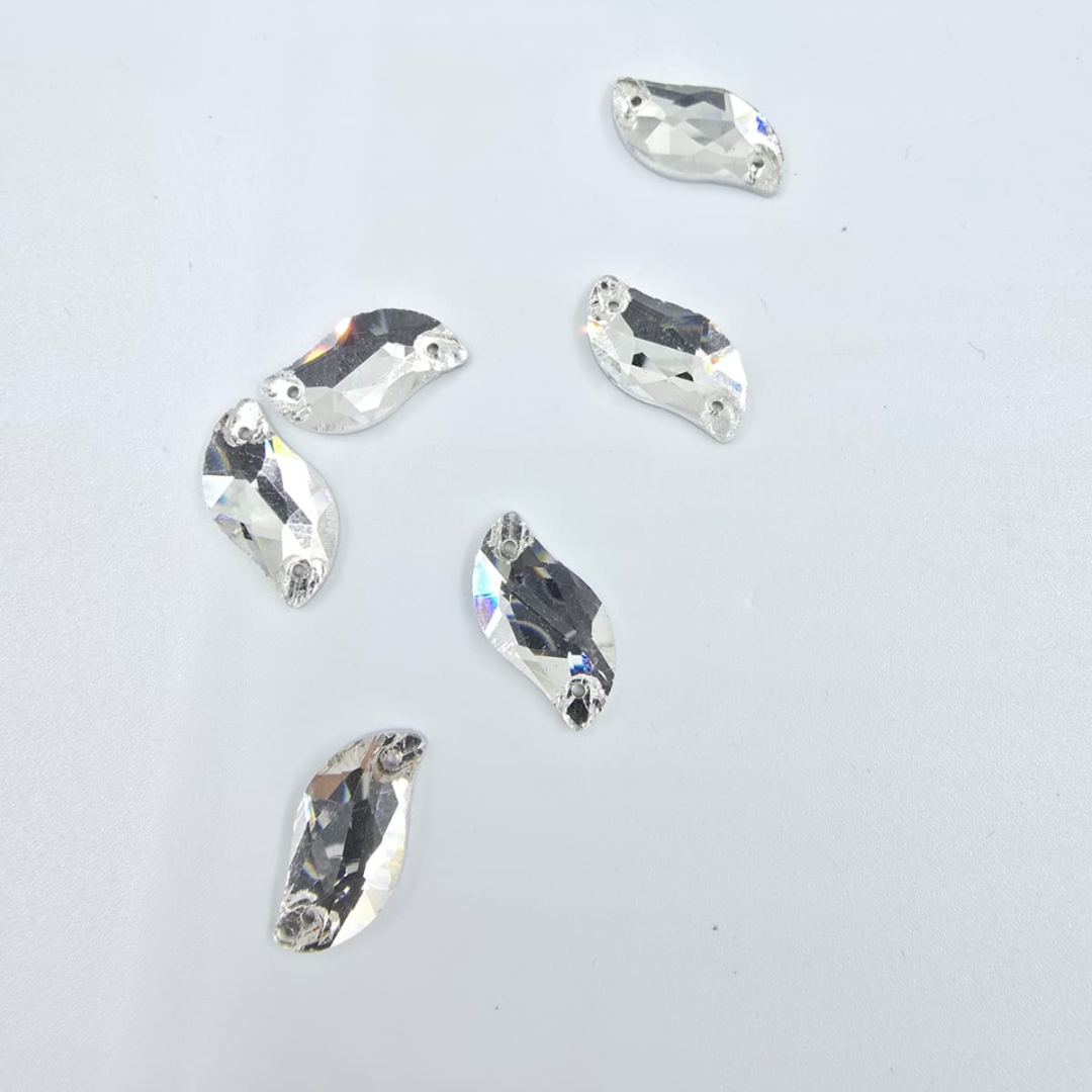 PIETRE DE CUSUT 20MMx10MM DE STICLA