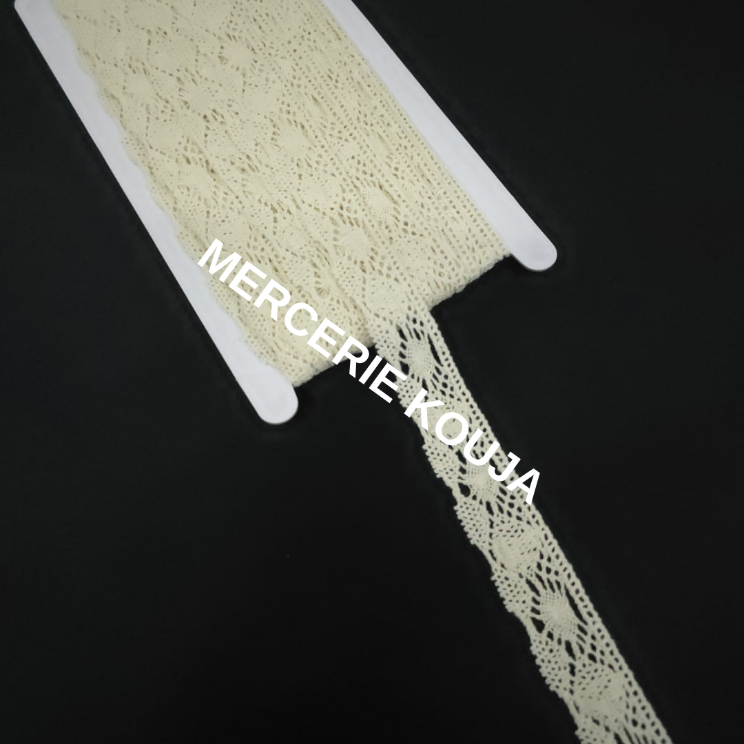 DANTELA BUMBAC LUX TEX 2.5CM