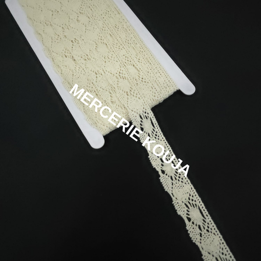 DANTELA BUMBAC LUX TEX 2.5CM