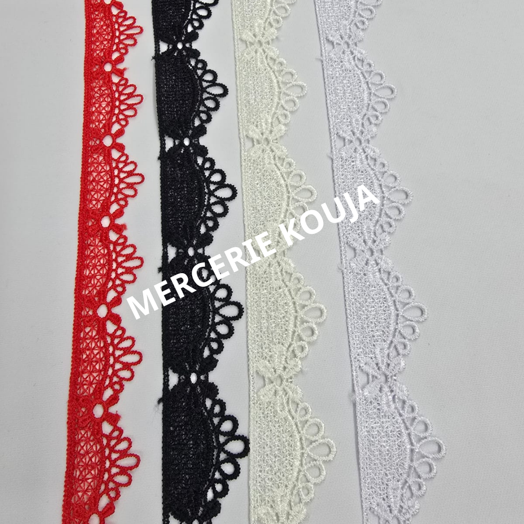 DANTELA POLIESTER LUX TEX 3.5CM