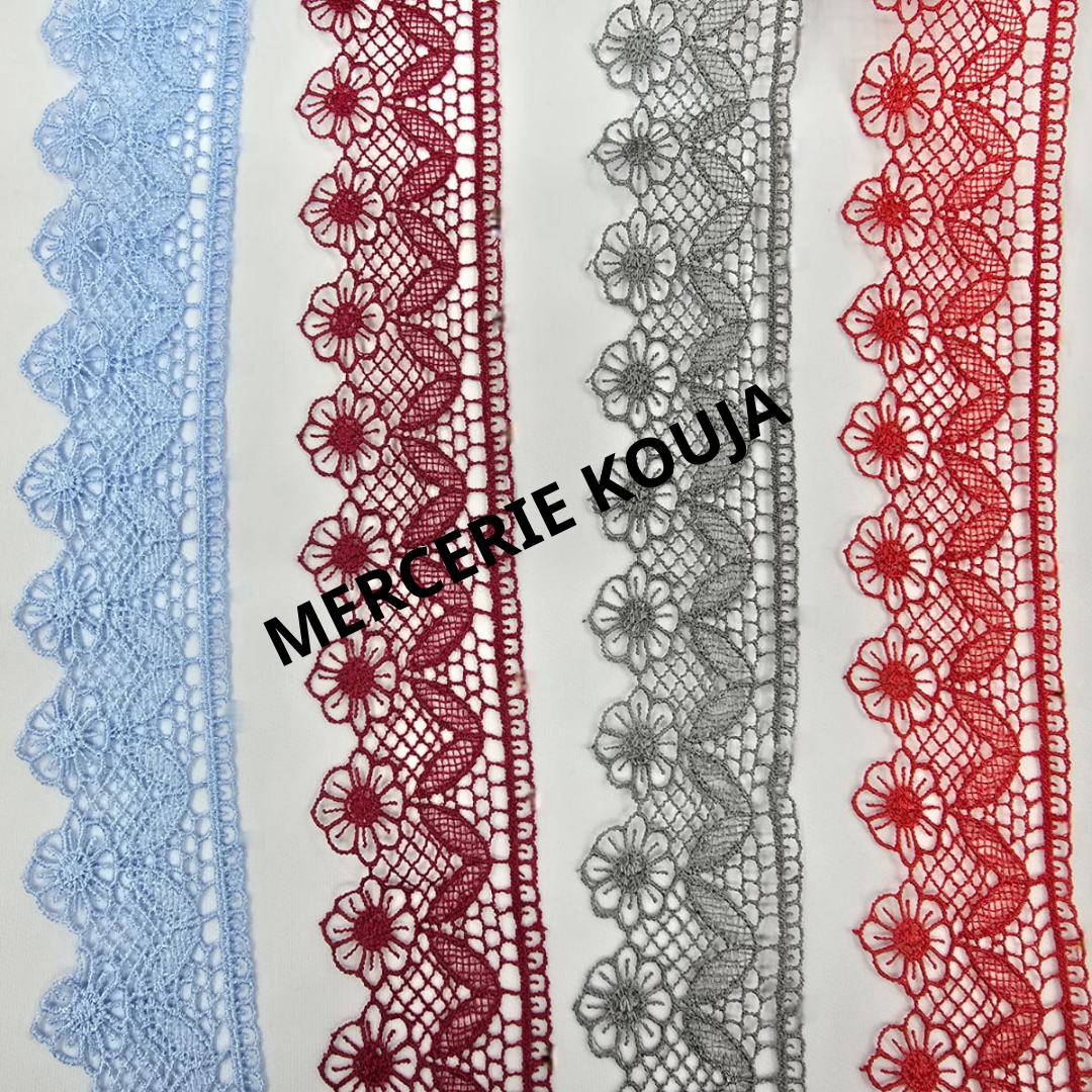 DANTELA POLIESTER LUX TEX 4.5CM