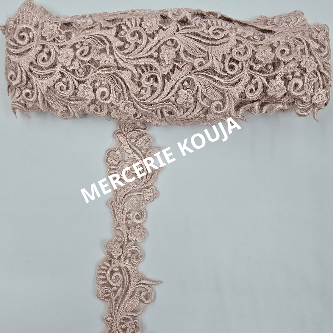 DANTELA POLIESTER LUX TEX 6CM