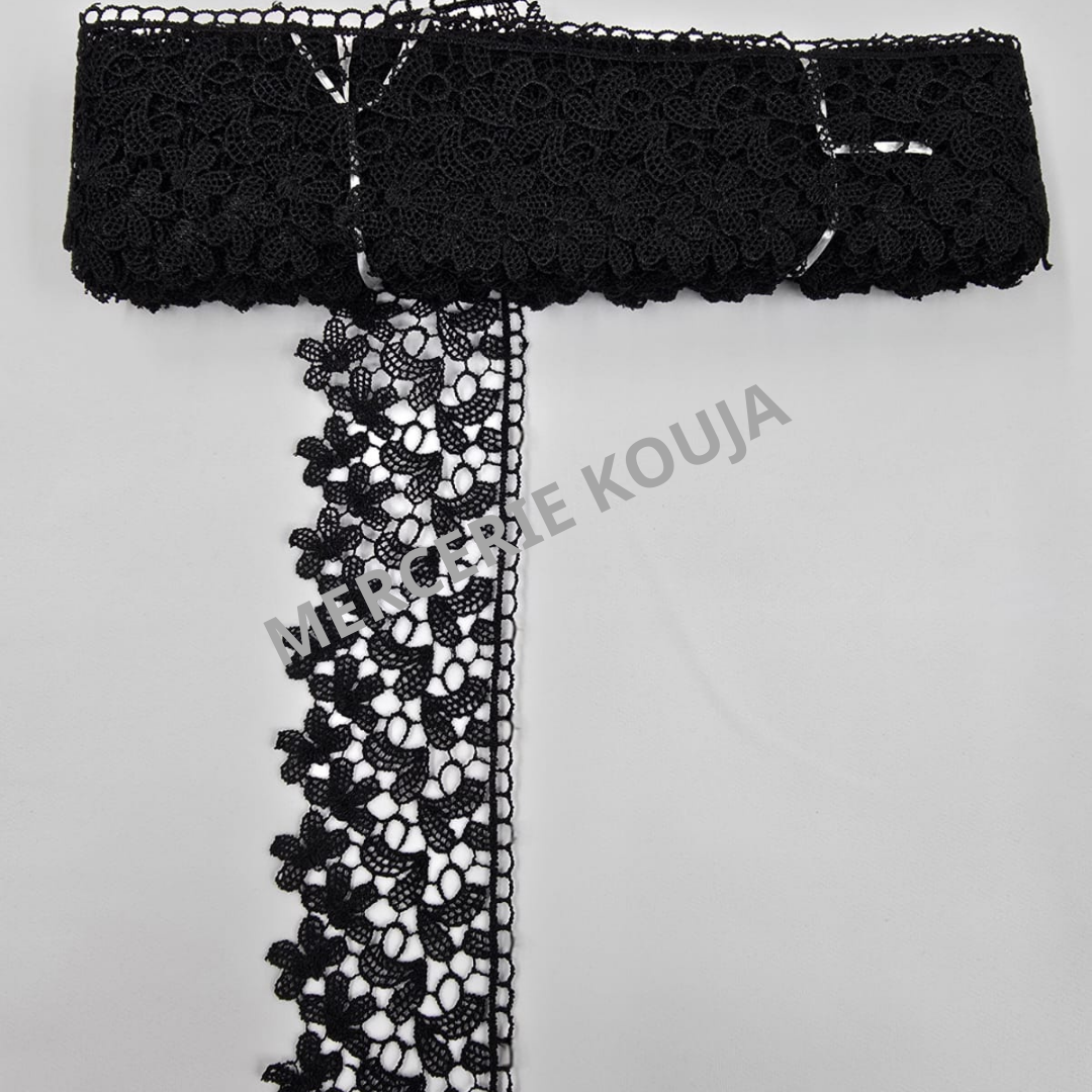 DANTELA POLIESTER LUX TEX 6CM