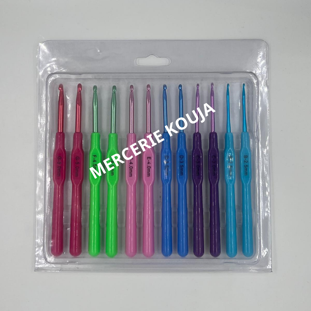 SET CROSETE DE PLASTIC