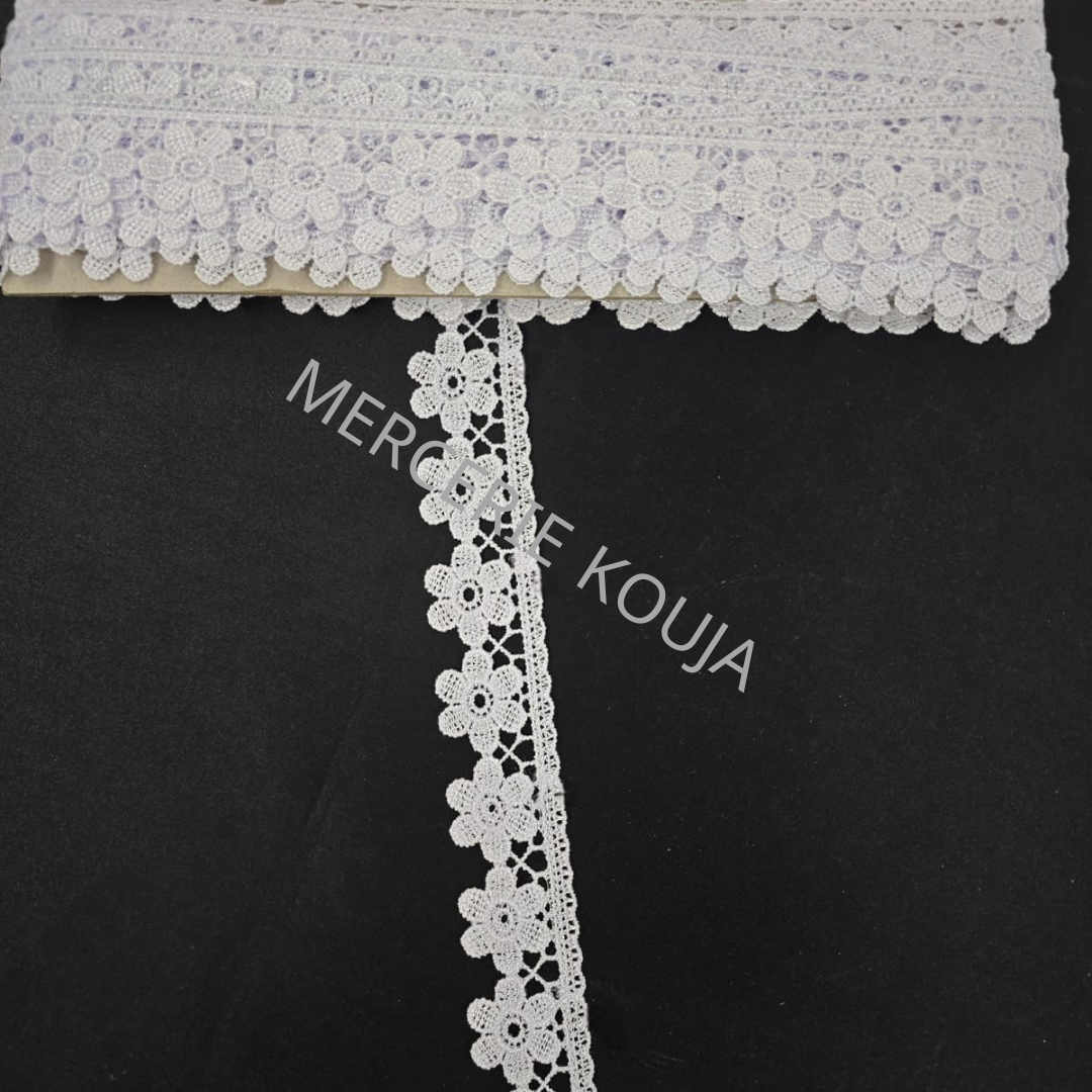 DANTELA POLIESTER LUX TEX 3CM