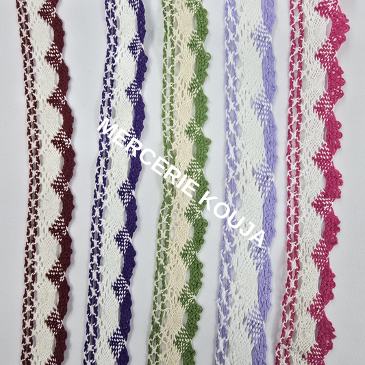 DANTELA BUMBAC LUX TEX 3CM