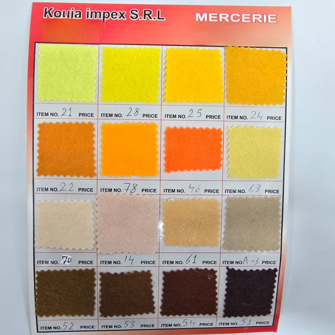 FETRU MATERIAL TEXTILE