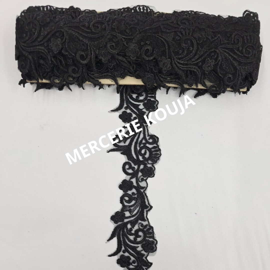 DANTELA POLIESTER LUX TEX 6CM