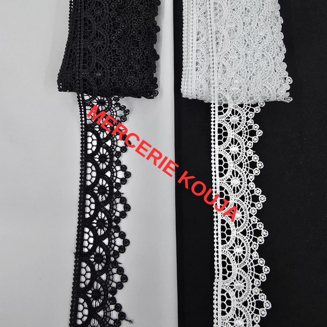 DANTELA POLIESTER LUX TEX 4CM