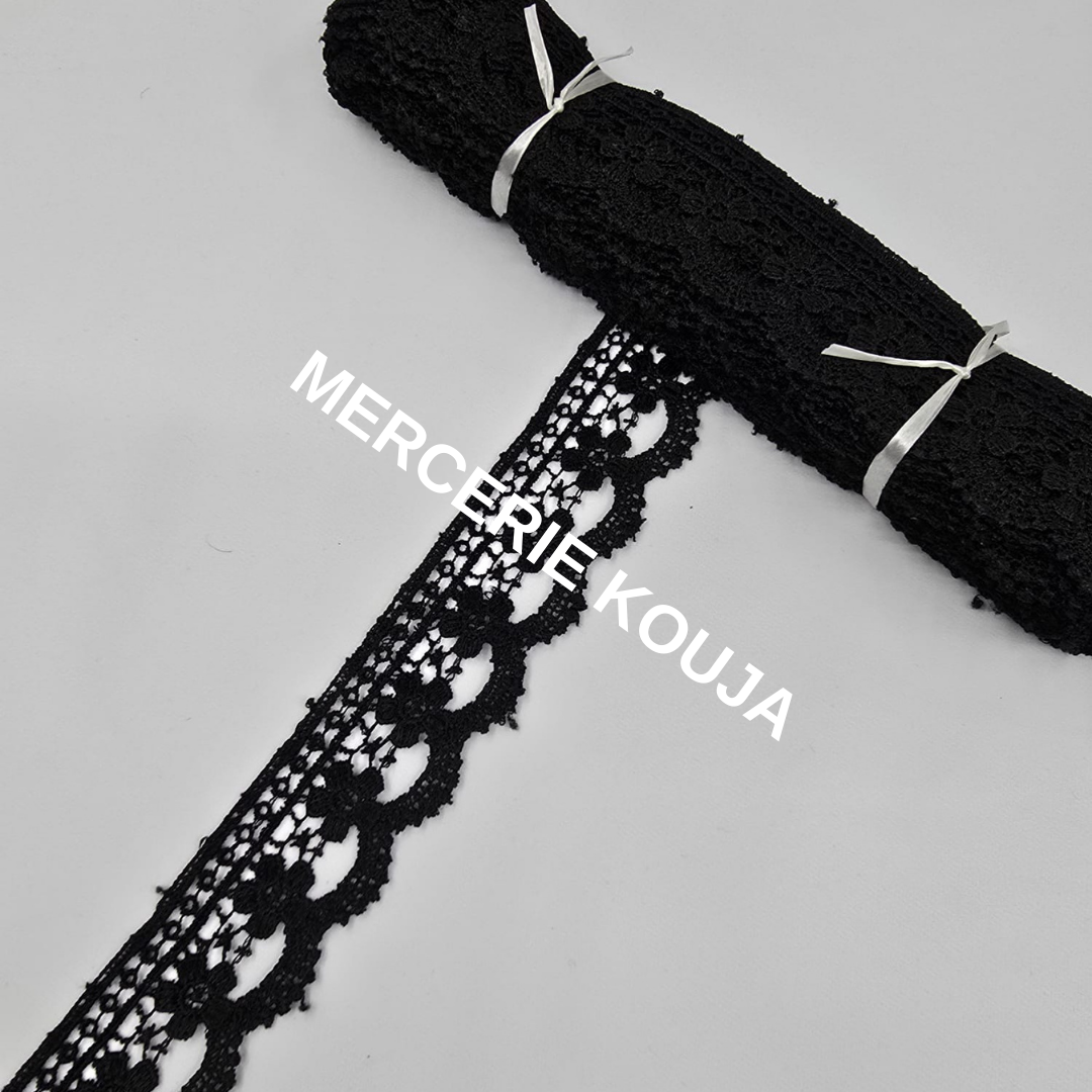 DANTELA POLIESTER LUX TEX 4CM