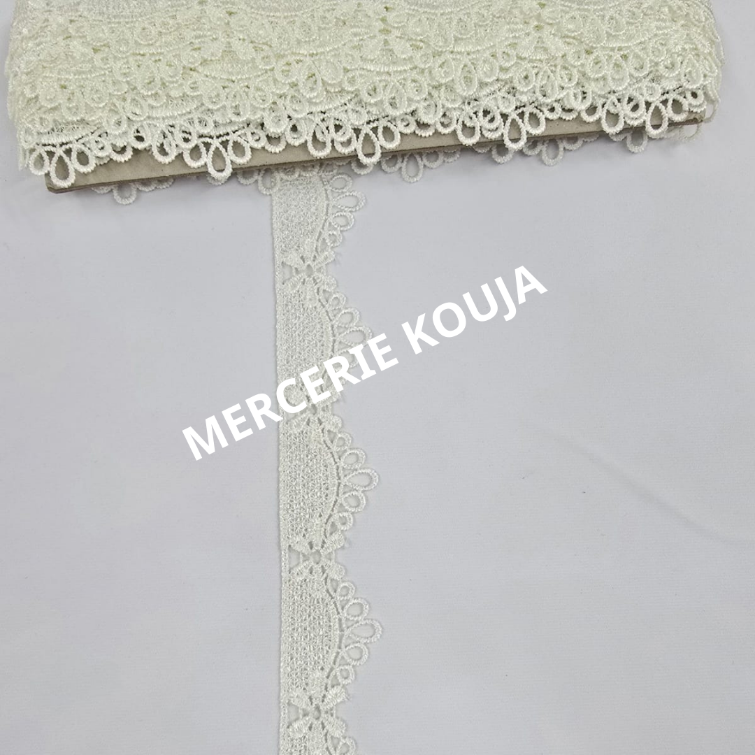 DANTELA POLIESTER LUX TEX 3.5CM