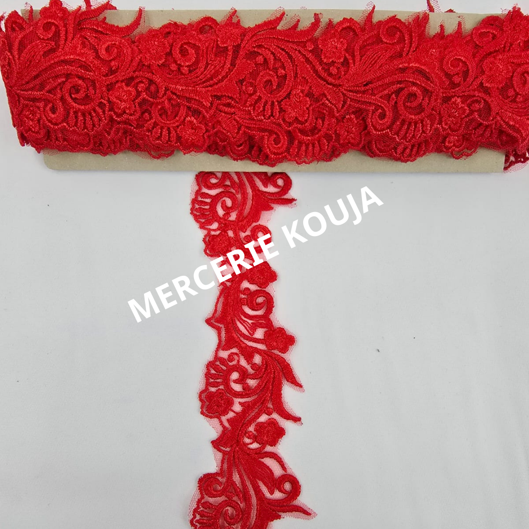 DANTELA POLIESTER LUX TEX 6CM