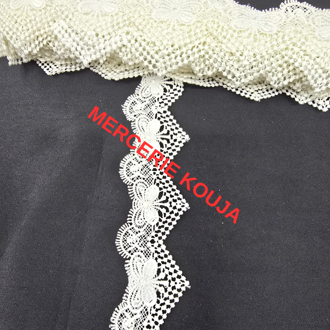 DANTELA POLIESTER LUX TEX 5CM