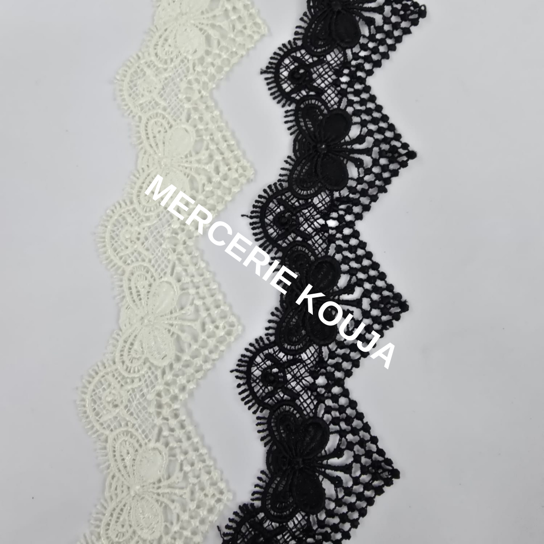 DANTELA POLIESTER LUX TEX 5CM