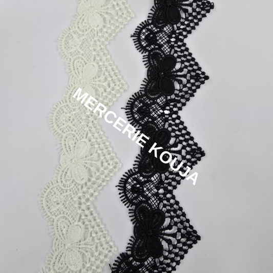 DANTELA POLIESTER LUX TEX 5CM