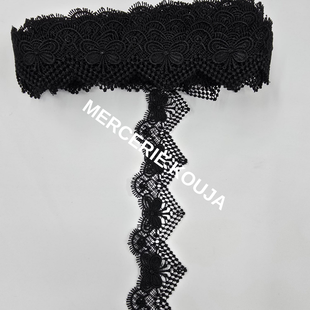 DANTELA POLIESTER LUX TEX 5CM