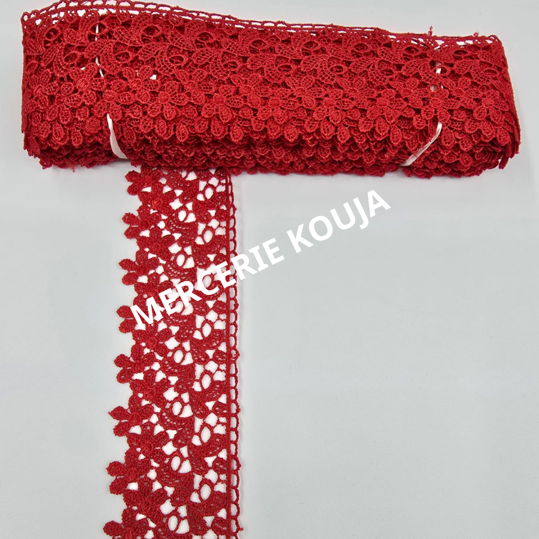 DANTELA POLIESTER LUX TEX 6CM