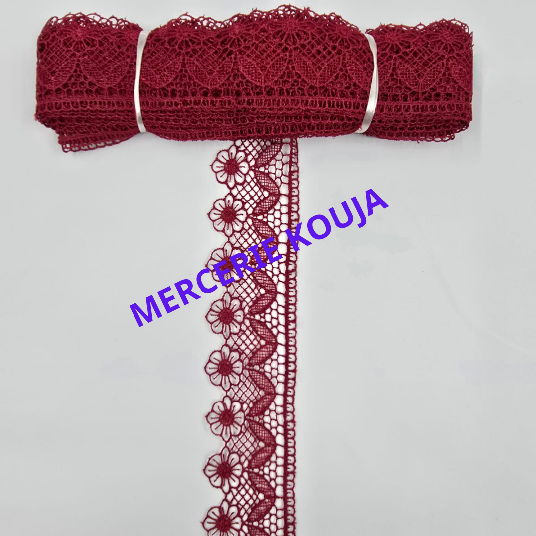 DANTELA POLIESTER LUX TEX 4.5CM