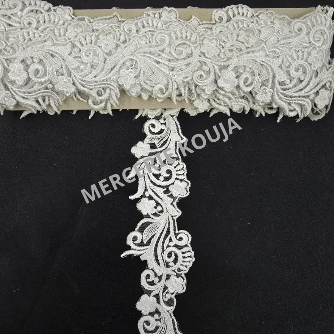 DANTELA POLIESTER LUX TEX 6CM