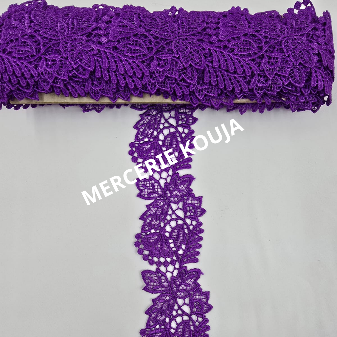 DANTELA POLIESTER LUX TEX 6CM