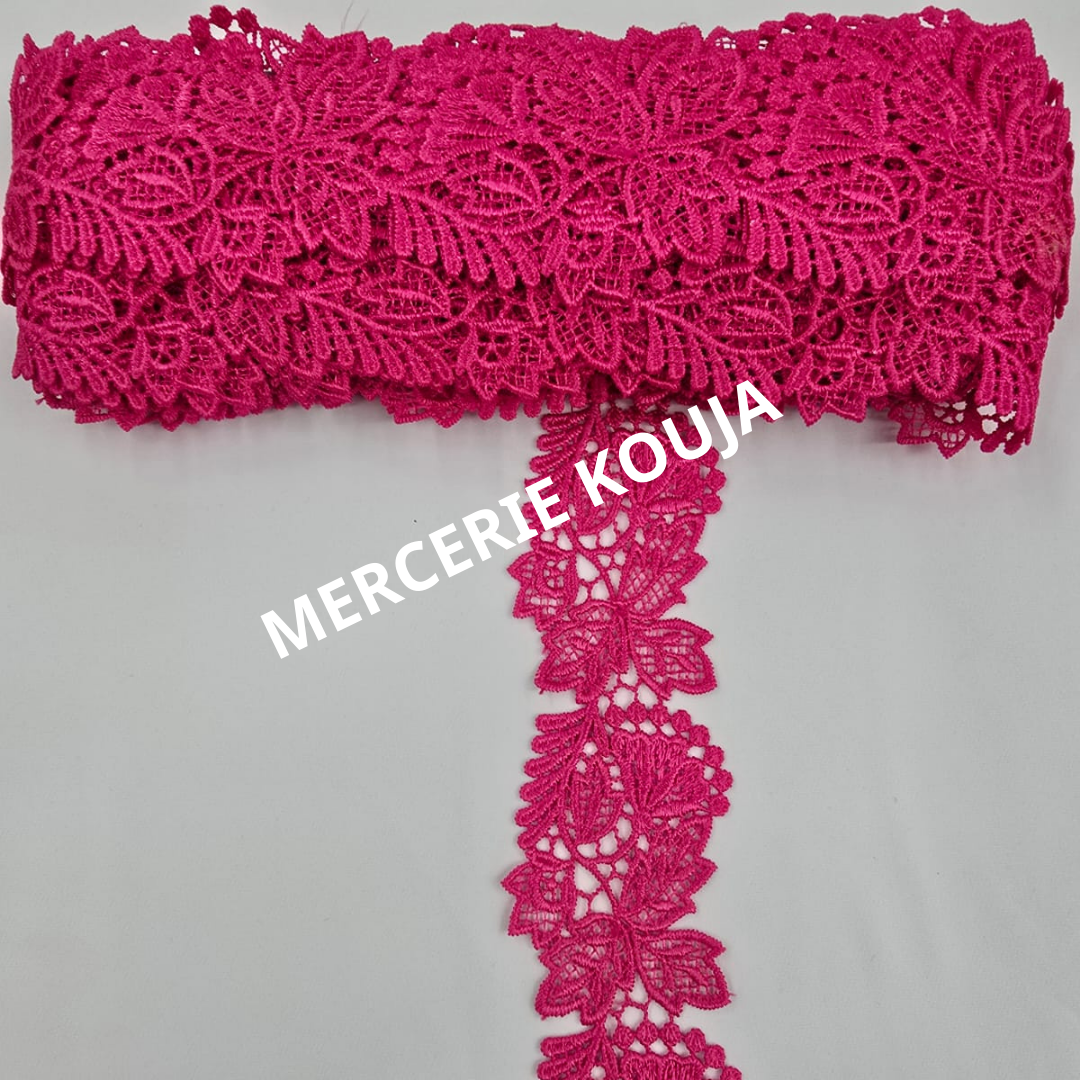 DANTELA POLIESTER LUX TEX 6CM