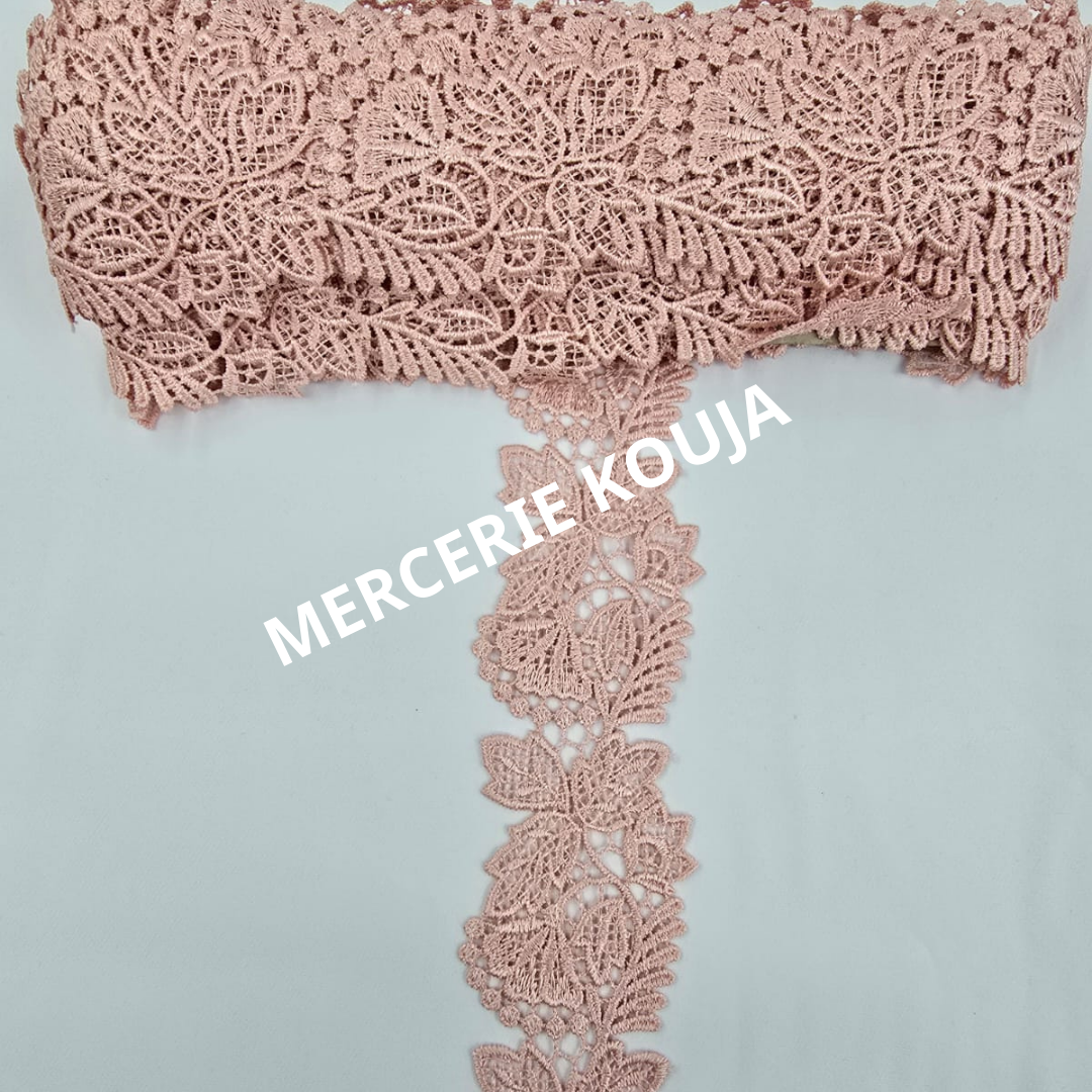 DANTELA POLIESTER LUX TEX 6CM