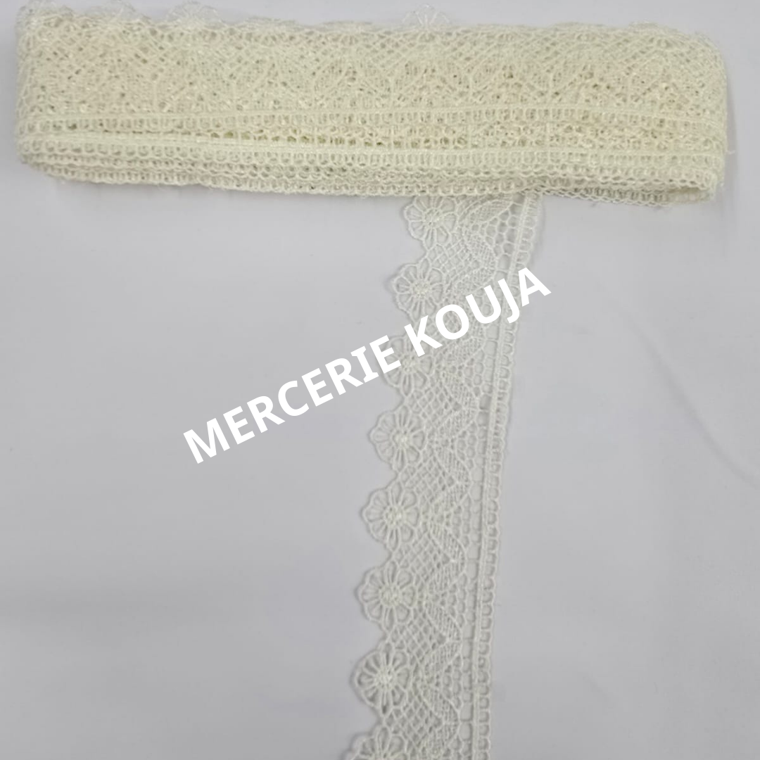 DANTELA POLIESTER LUX TEX 4.5CM