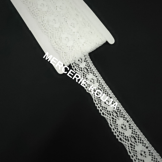 DANTELA BUMBAC LUX TEX 3.5CM