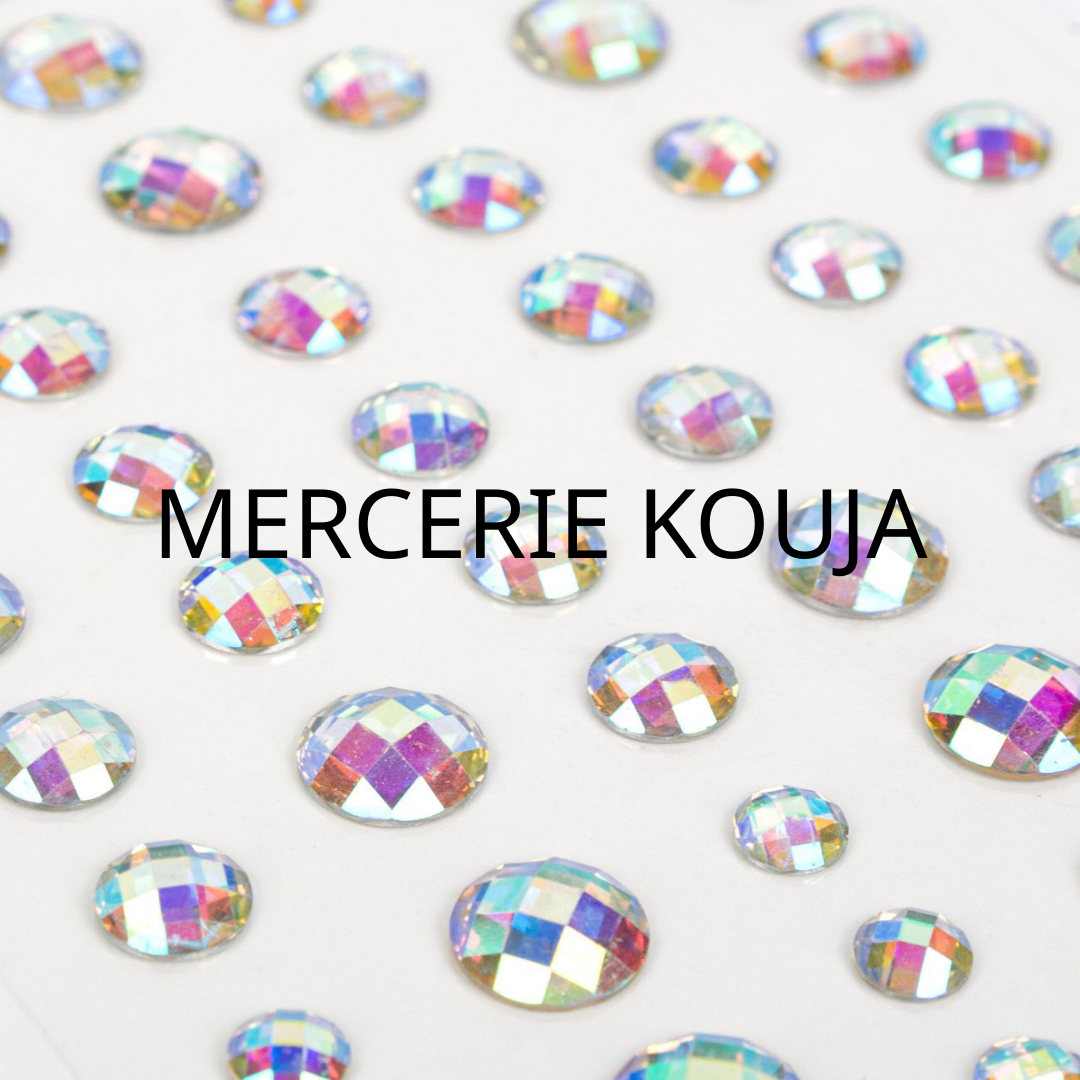 PIETRE DE CUSUT ARGINTII SI MULTICOLOR DE STICLA