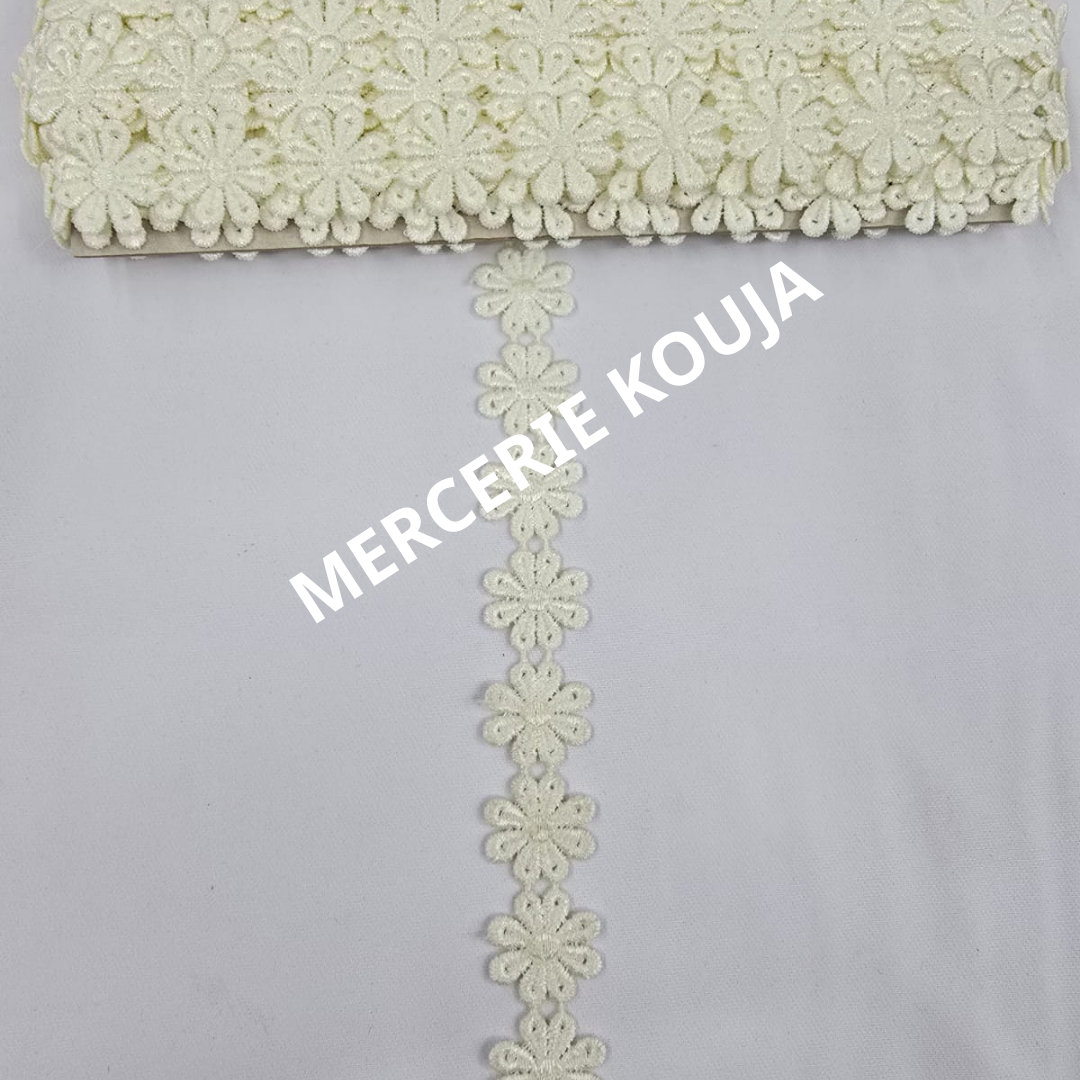 DANTELA POLIESTER 2.5CM