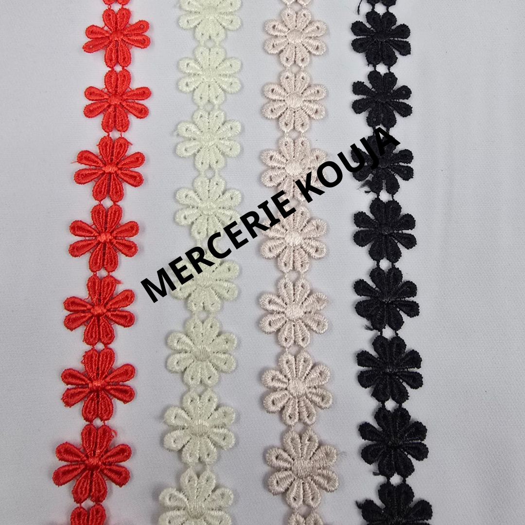 DANTELA POLIESTER 2.5CM