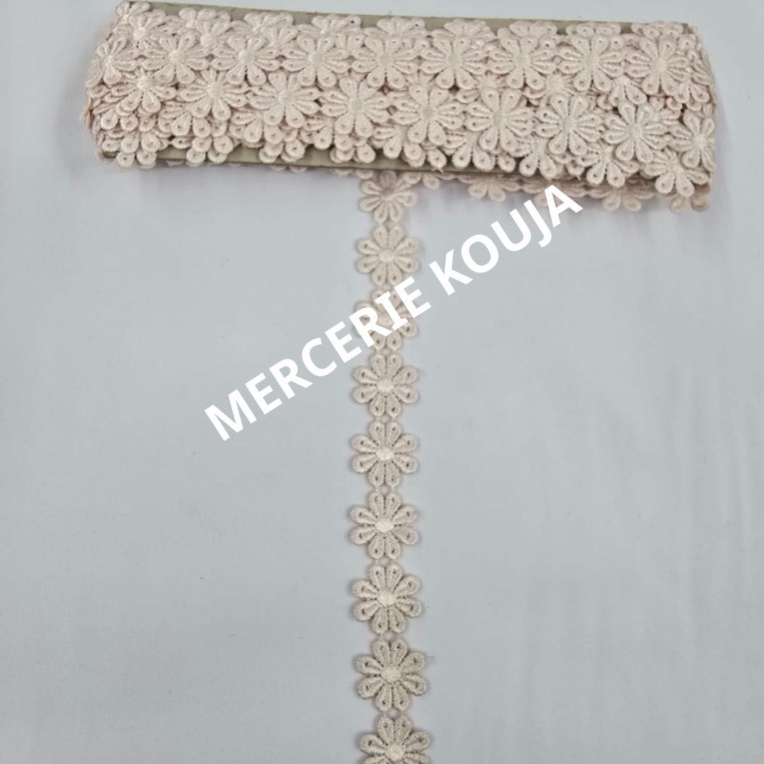 DANTELA POLIESTER 2.5CM