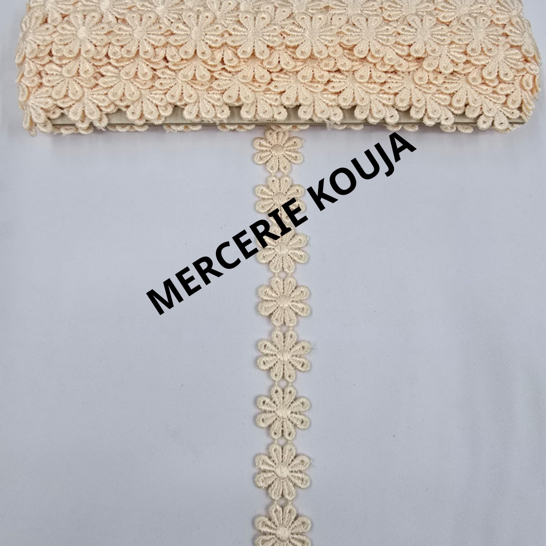 DANTELA POLIESTER 2.5CM