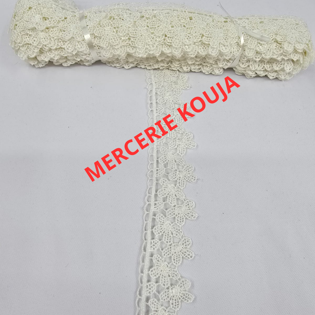 DANTELA POLIESTER 4CM