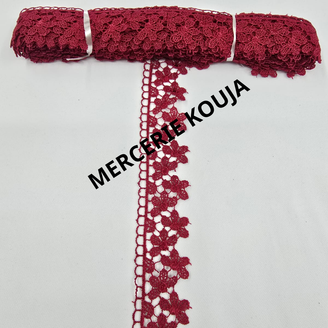 DANTELA POLIESTER 4CM