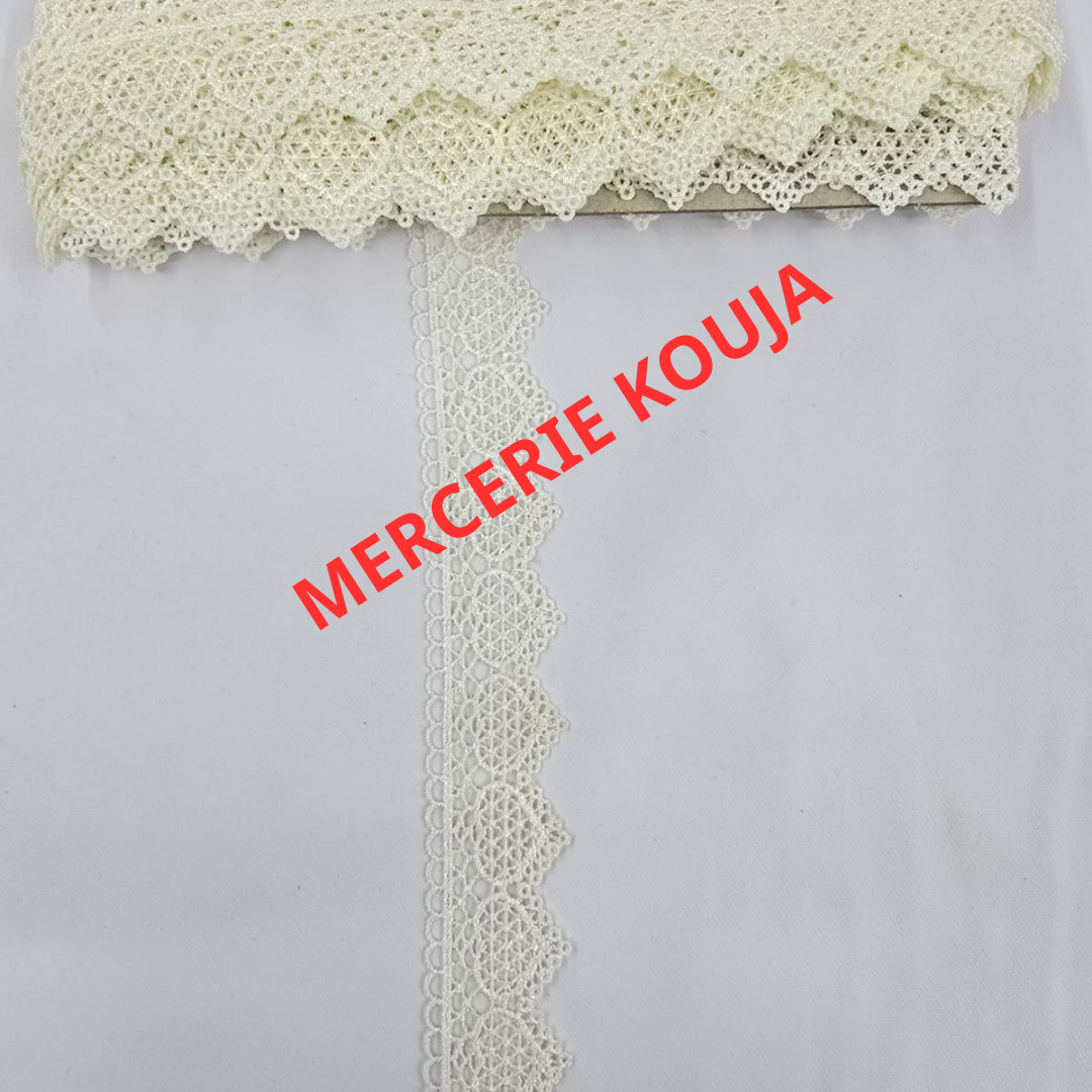 DANTELA POLIESTER 3.5CM