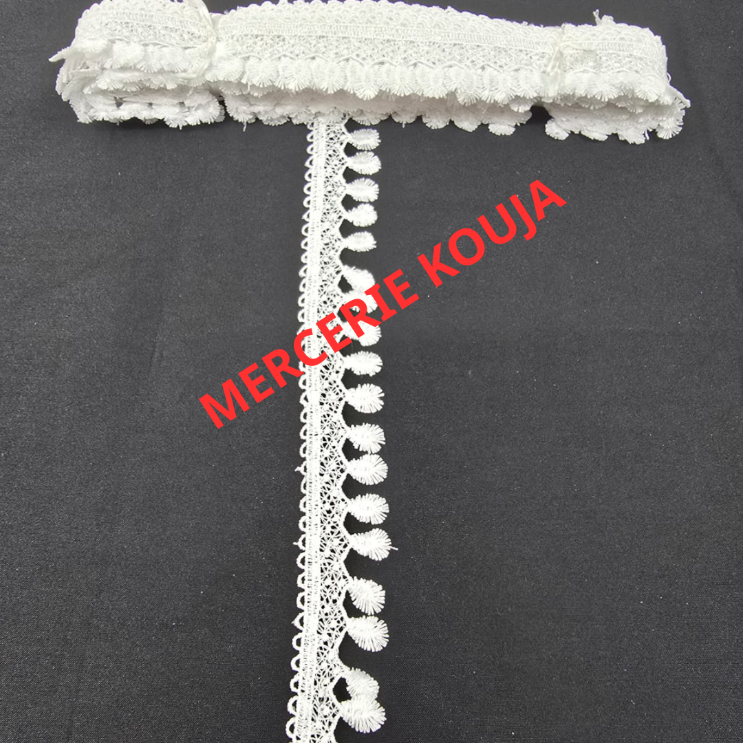 DANTELA POLIESTER 3CM