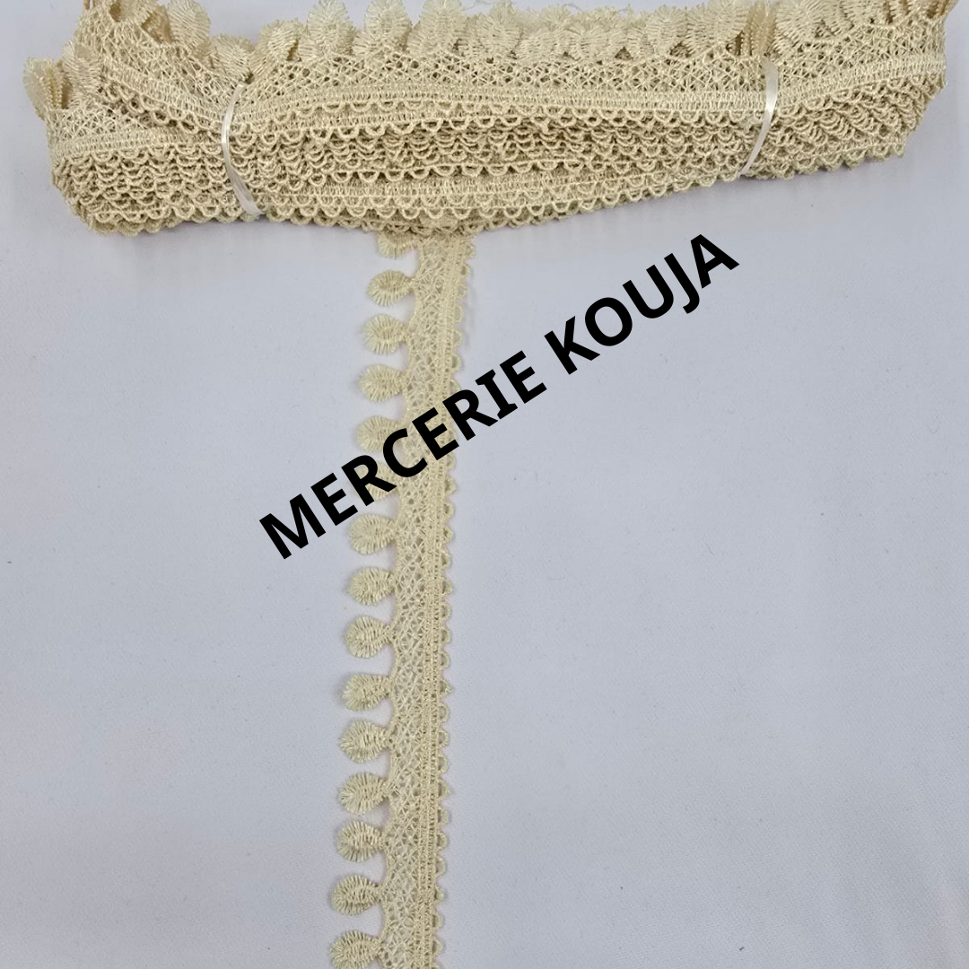 DANTELA POLIESTER 3CM