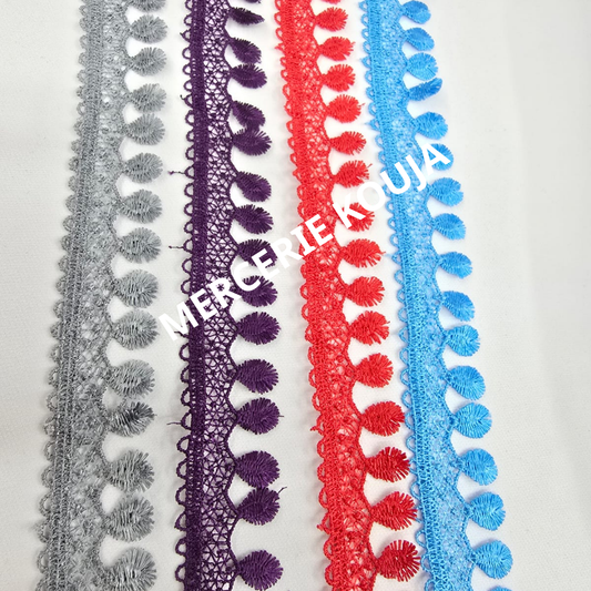 DANTELA POLIESTER 3CM