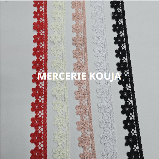 DANTELA POLIESTER LUX TEX 3CM