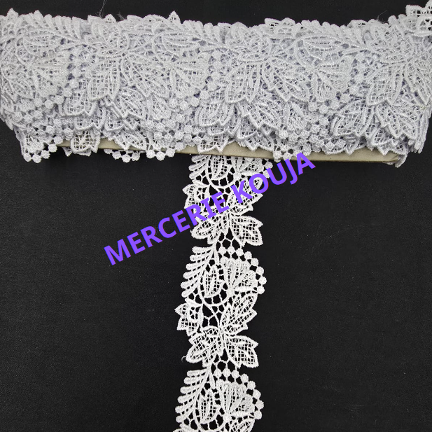 DANTELA POLIESTER LUX TEX 6CM