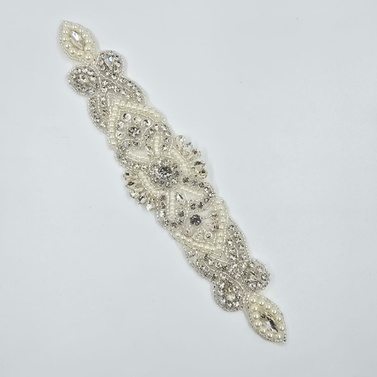 APLICATIE TERMOADEZIVA CU CRISTALE SI MARGELE