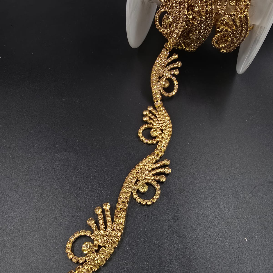 STRAS METAL LA METRU 2CM